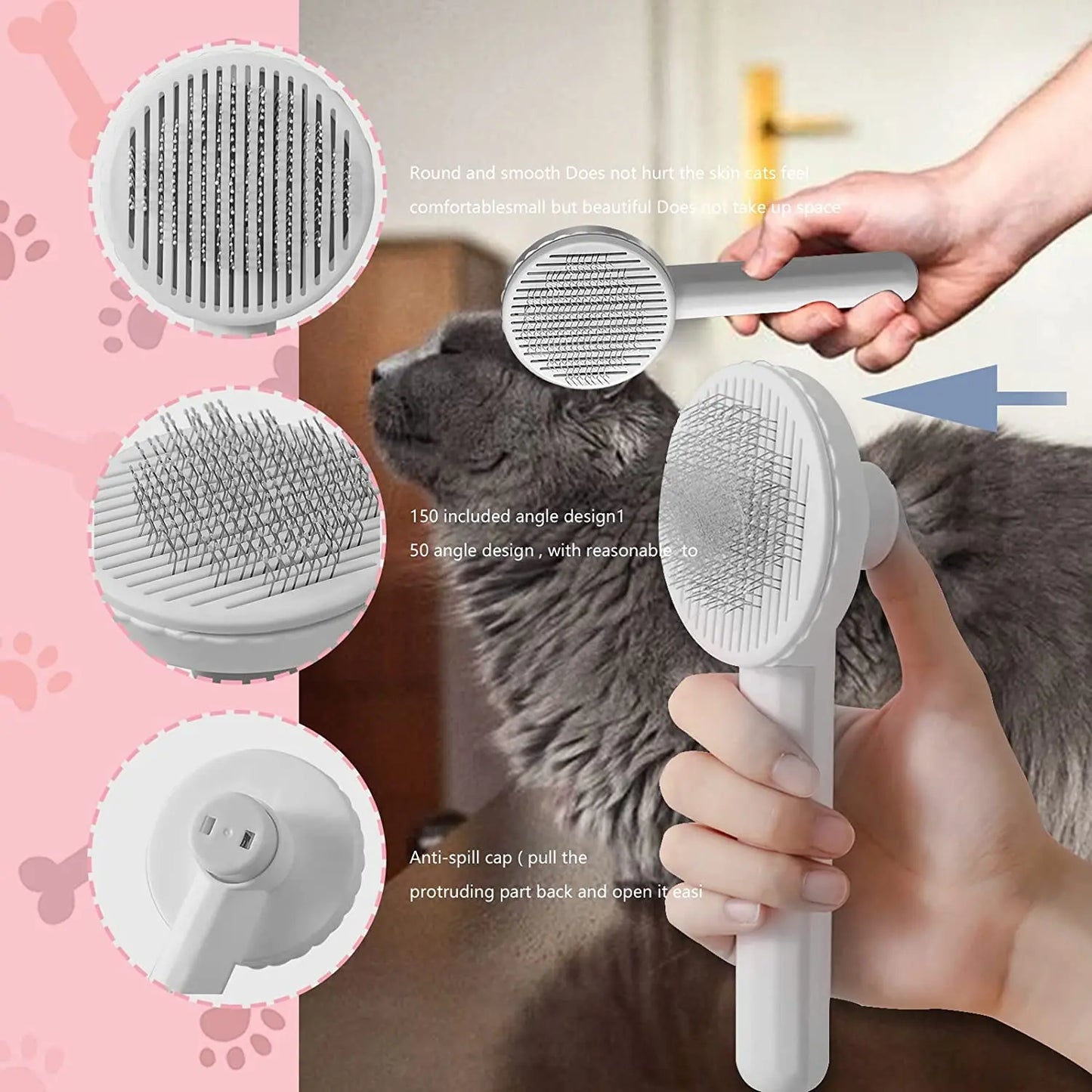 "Ultimate Cat Brush: Simplify Grooming with Ease"